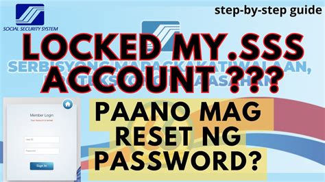HOW TO RESET LOCKED SSS ONLINE ACCOUNT, .